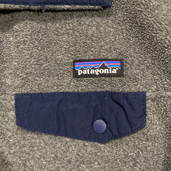 Patagonia Synchilla 1/2 snap fleece jacket Medium - Picture 4 of 6
